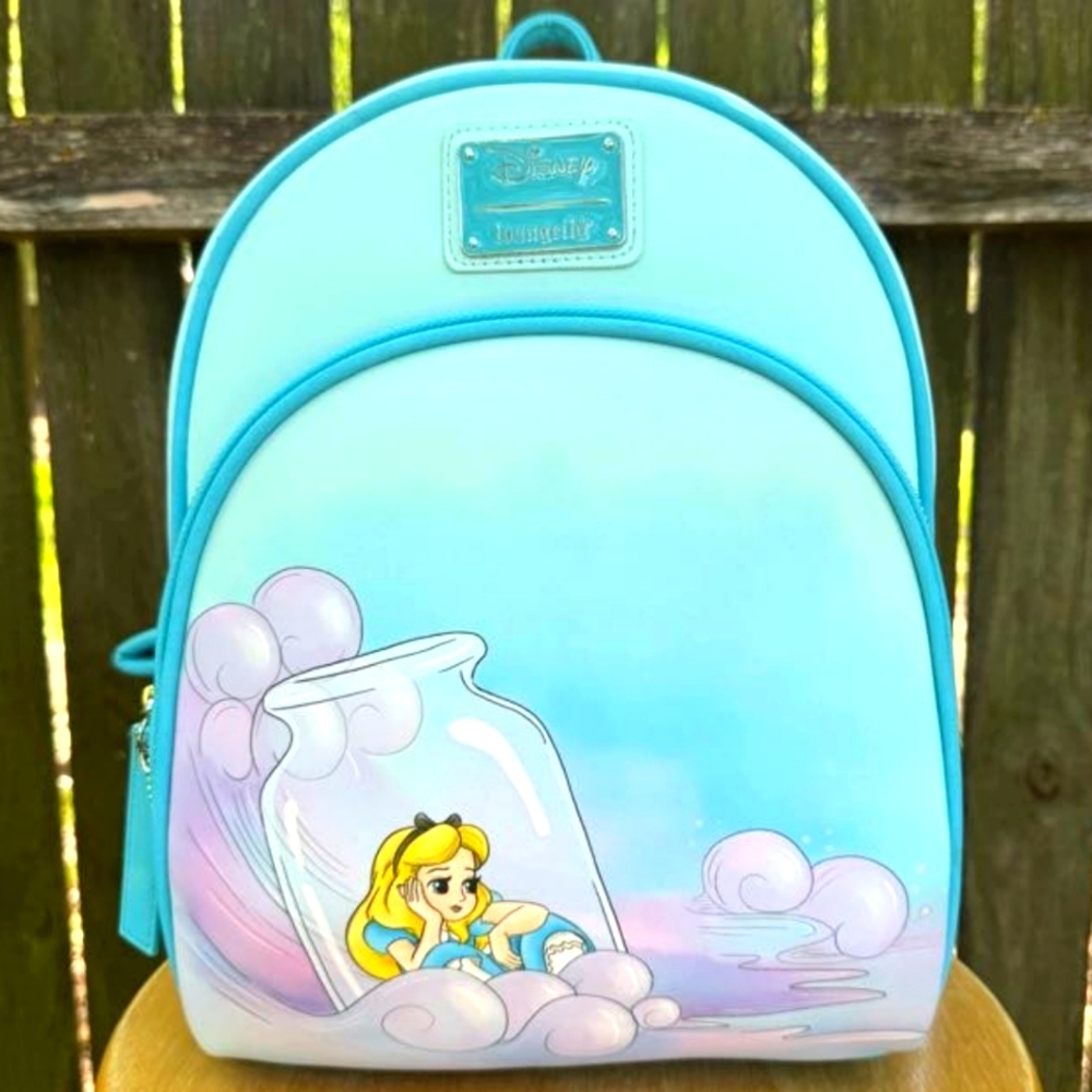 Disney Loungefly Backpack Alice In Wonderland